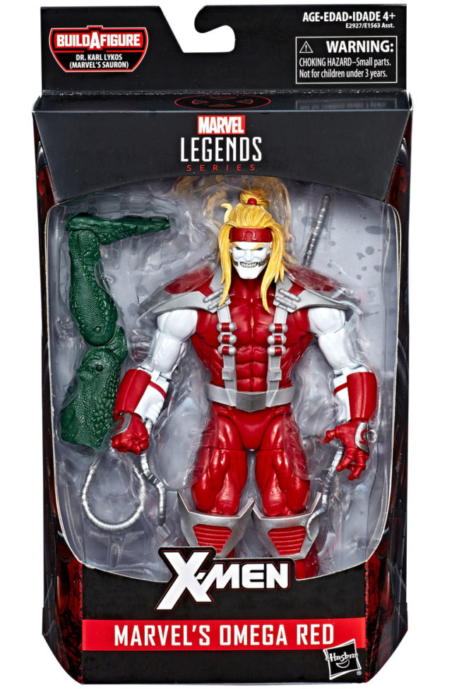 Marvel Legends Omega Red Figure Packaged