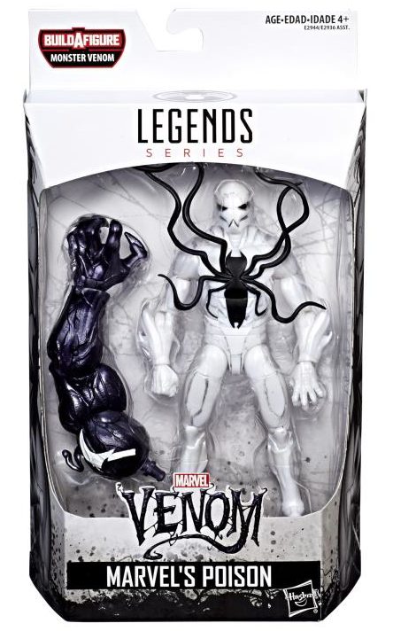 Marvel Legends Poison Figure Packaged Box