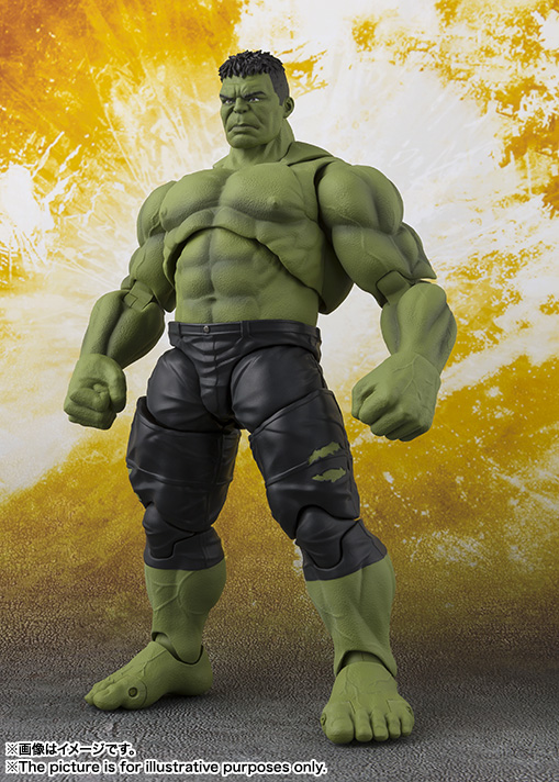 SH Figuarts Avengers Infinity War Hulk Figure
