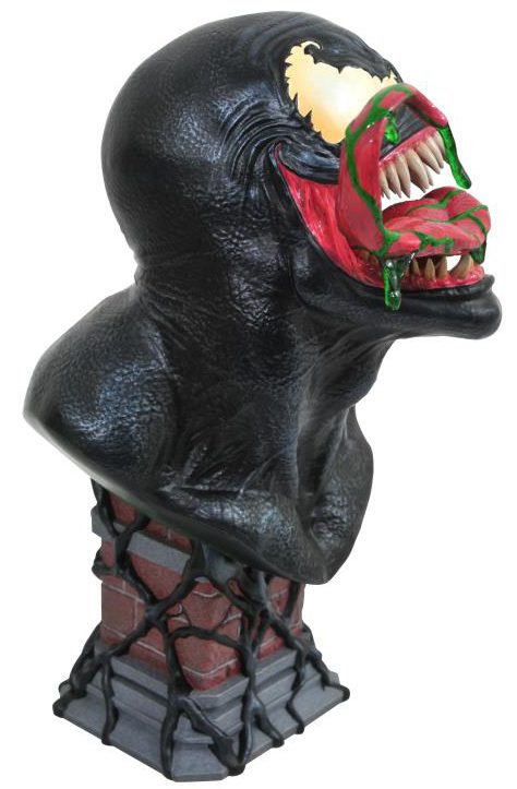 Side View of DST Venom Half Scale Bust