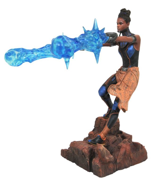 Side View of Marvel Gallery Shuri Statue PVC