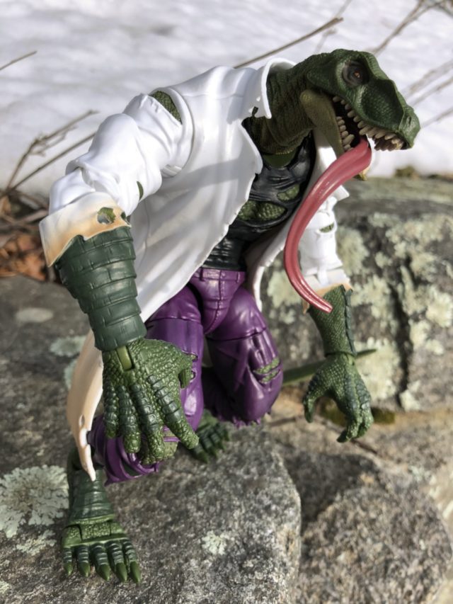 Spider-Man Legends Lizard Build-A-Figure Review 2018 Hasbro