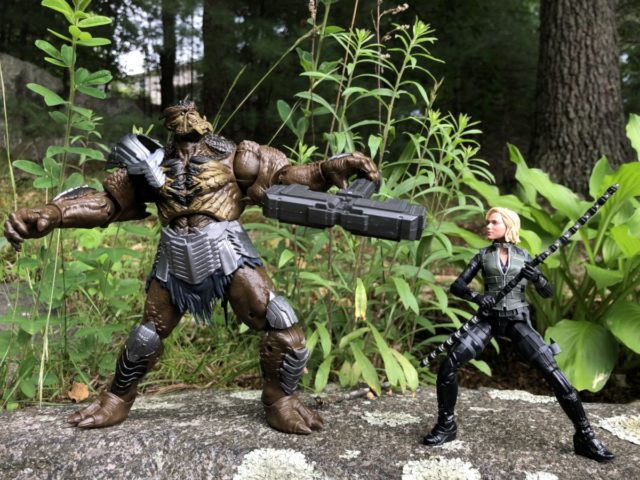 Black Widow vs Cull Obsidian Marvel Legends 2018 Movie Figures