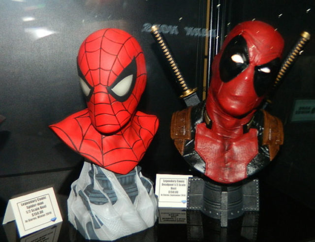 DST Legendary Comic Bust Spider-Man SDCC 2018