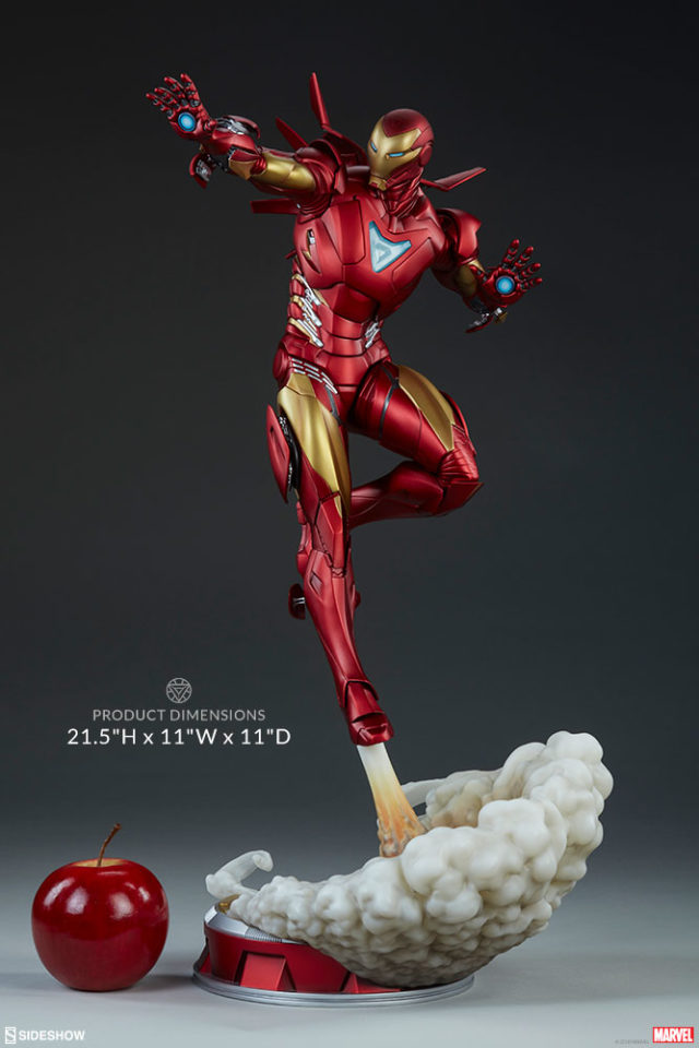 Extremis Iron Man Mark II Maquette Size Scale Sideshow Collectibles
