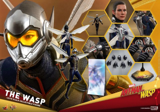 Hot Toys Wasp Figure and Accessories 12 Inch