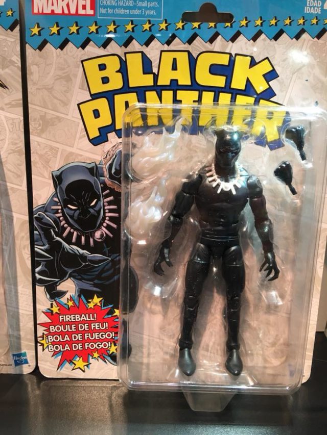 Marvel Legends Vintage Black Panther Figure SDCC 2018