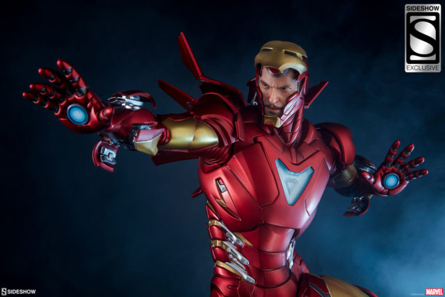 Sideshow Exclusive Extremis Iron Man Tony Stark Head