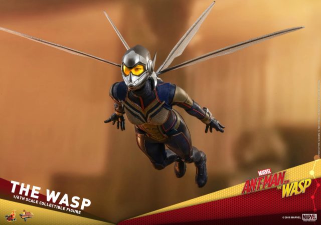 Wasp Hot Toys Movie Masterpiece Series Figure Flying