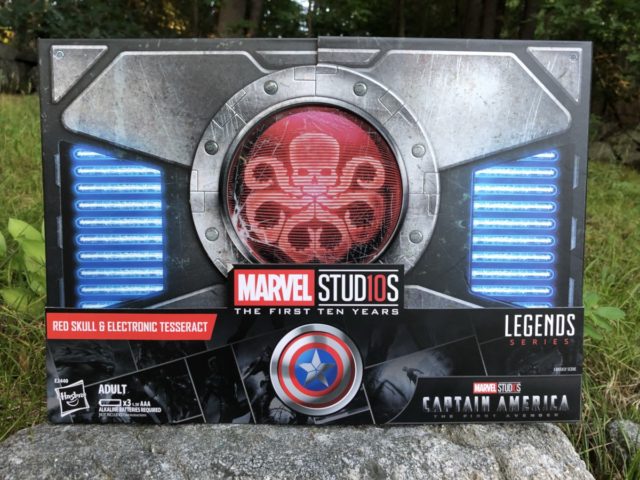 Comic-Con 2018 Hasbro Exclusive Marvel Studios Legends Box Red Skull Cosmic Cube