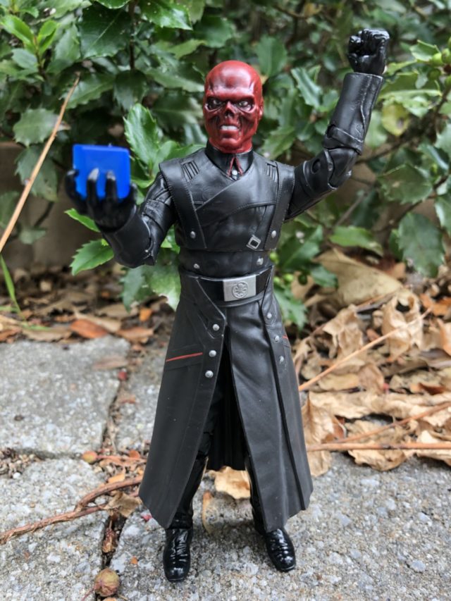 Marvel Studios Legends Red Skull in Trenchcoat with Infinity Stone Figure