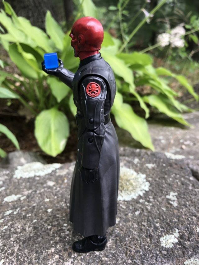 Side View of San Diego Comic Con 2018 Red Skull Exclusive Marvel Legends 6" Figure