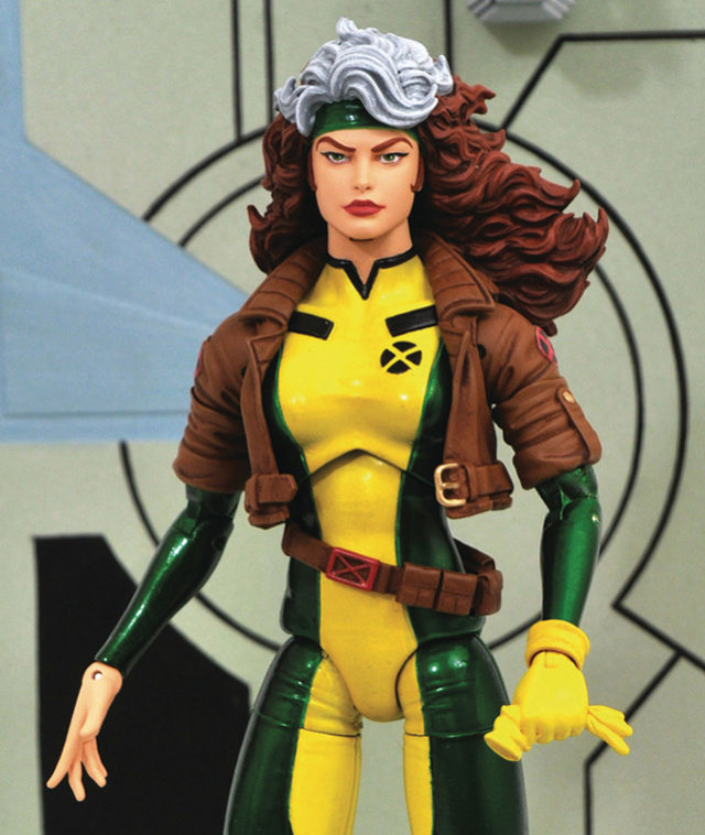 Close-Up of Rogue Marvel Select Action Figure