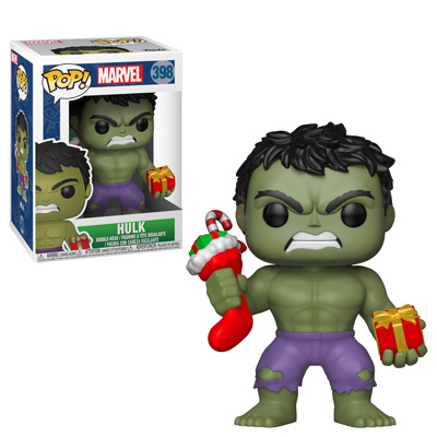 Funko Holiday Hulk POP Vinyl Figure with Gift and Stocking
