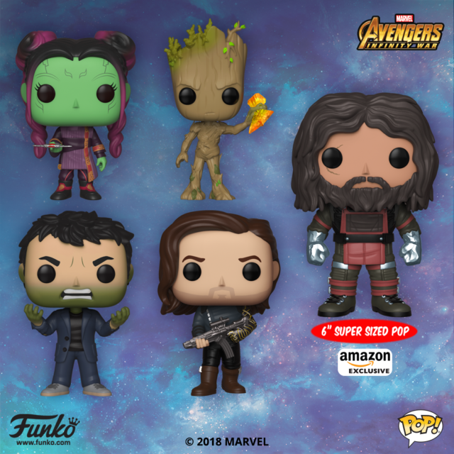 Funko POP Vinyls Avengers Infinity War Wave 2 Figures