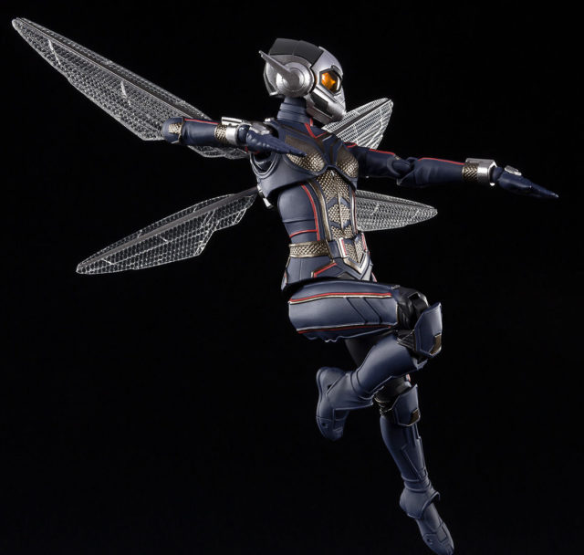 SH Figuarts Wasp Action Figure Flying