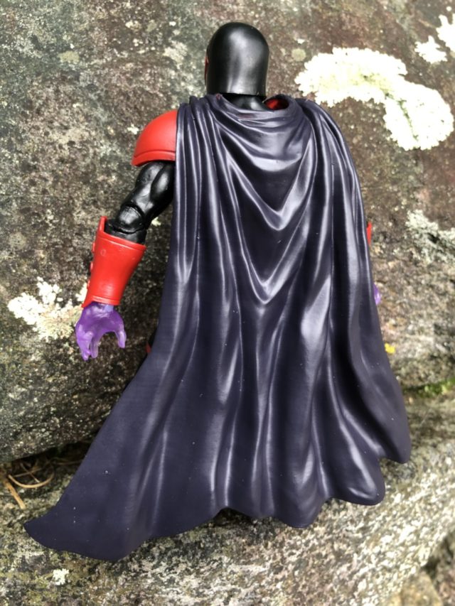 Back of Marvel Legends 2018 Magneto Six Inch Figure