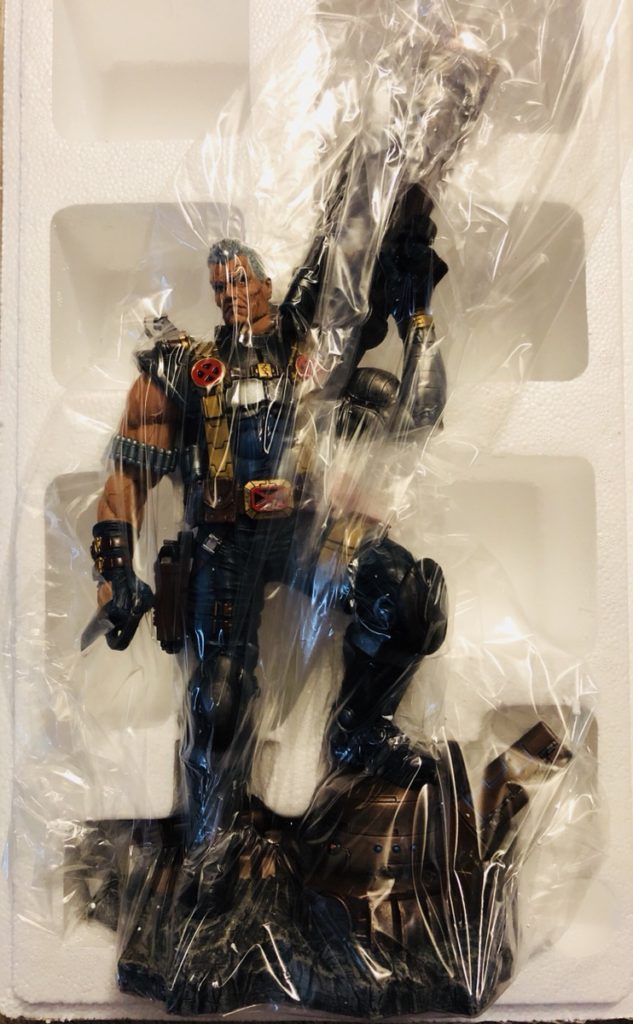 Marvel Premiere Collection Cable Statue Unboxing