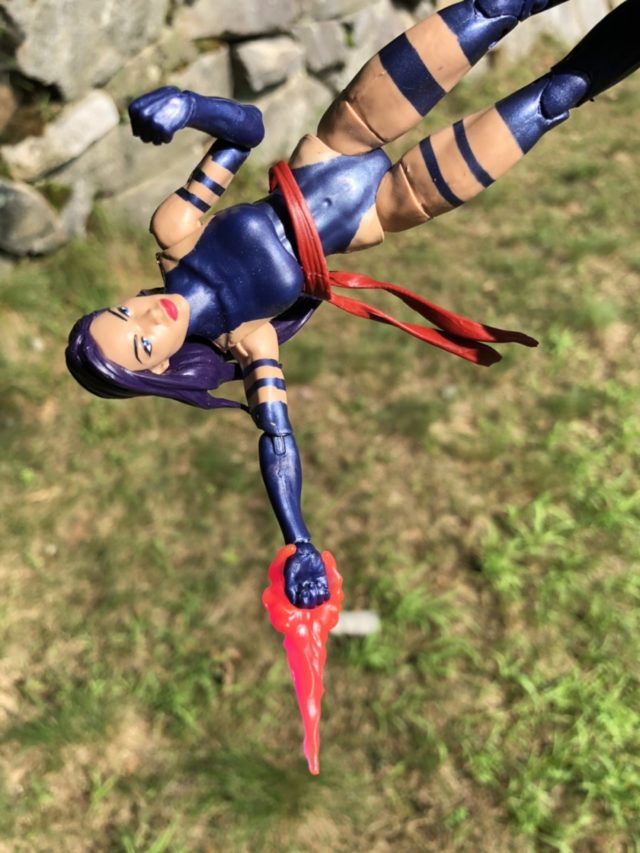 Floppy Sash on Psylocke X-Men Legends Action Figure