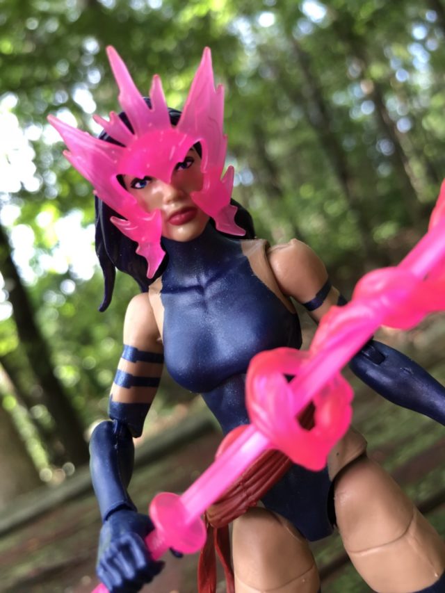 Psylocke Marvel Legends 2018 Figure with Psychic Butterfly Effects Piece