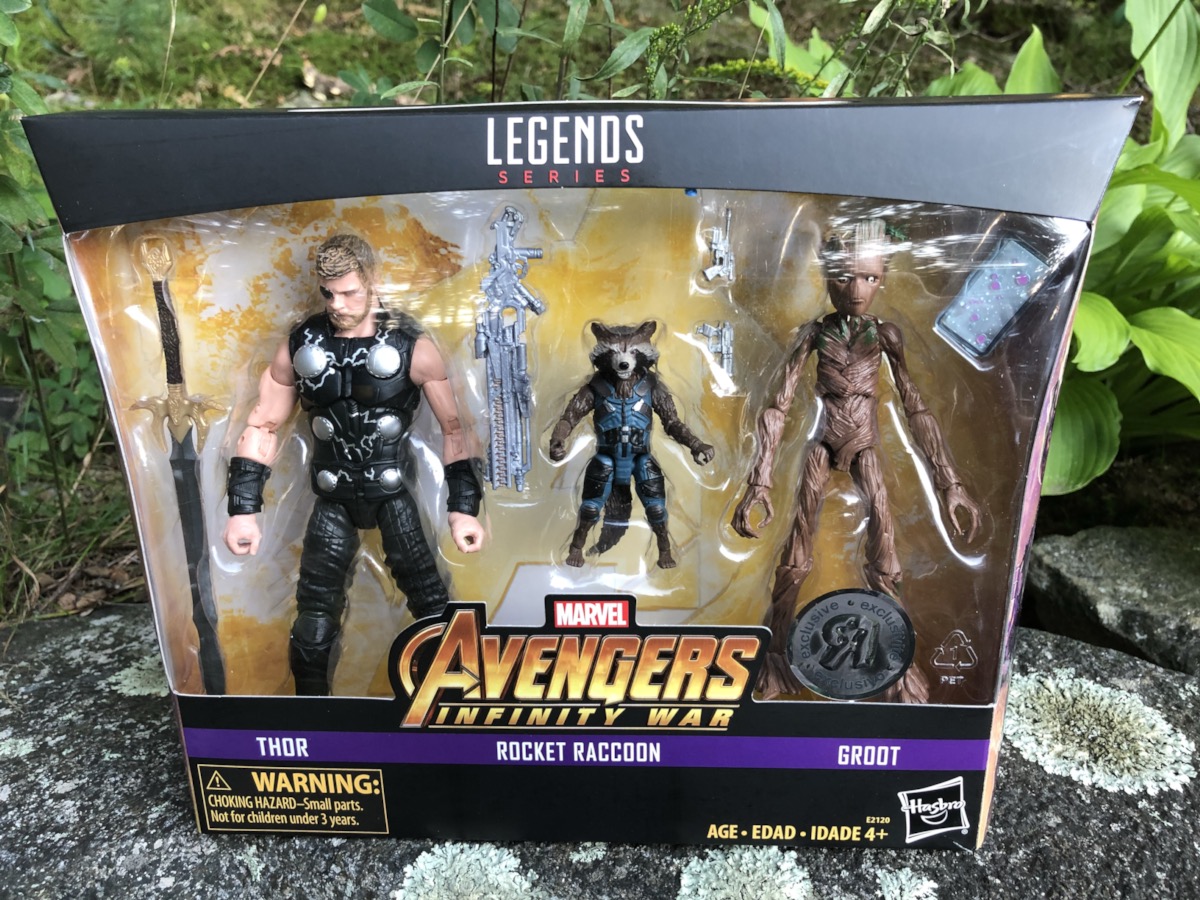 marvel legends infinity war thor 3 pack