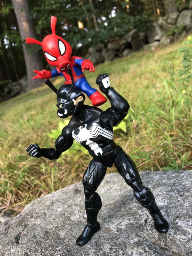 Spider-Ham vs Pork Grind Marvel Legends Venom Series Action Figures