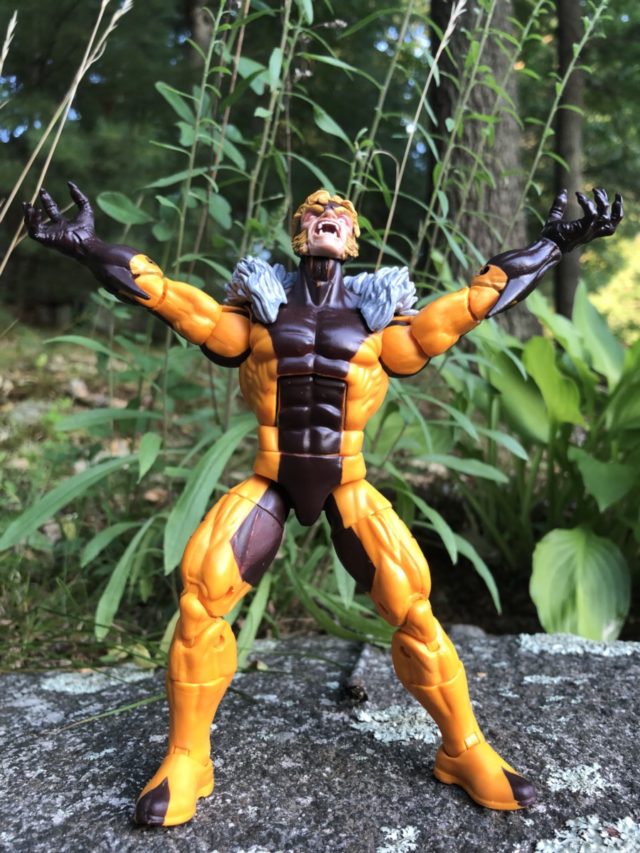 Apocalypse Marvel Legends Sabertooth Action Figure