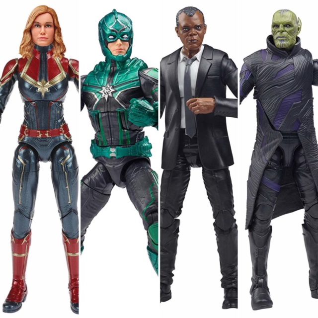 Captain Marvel Legends Movie Figures Revealed