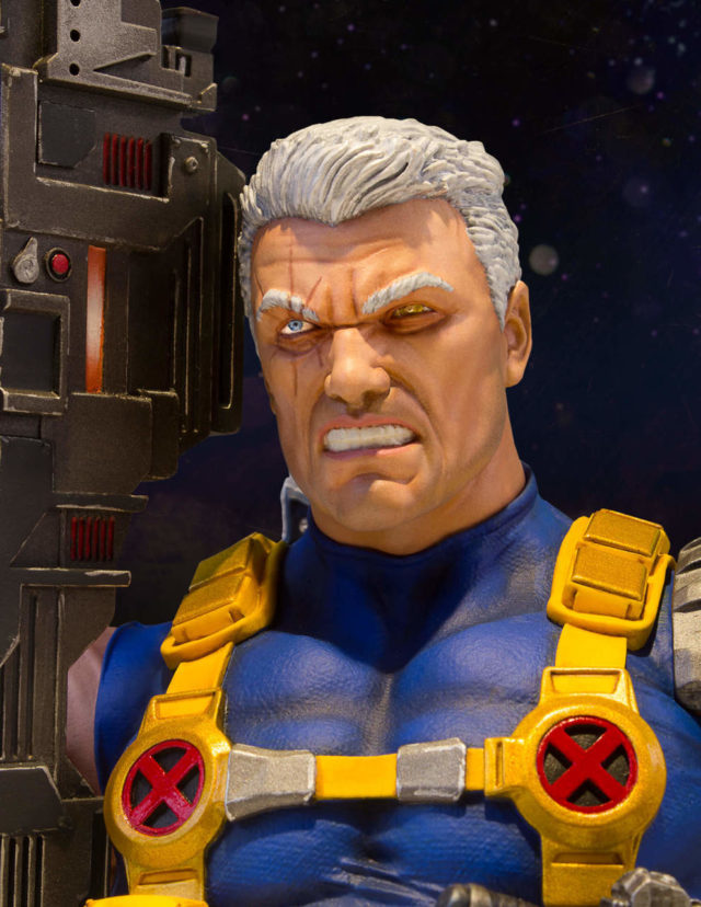 Close-Up of Cable Mini Bust by Gentle Giant Ltd