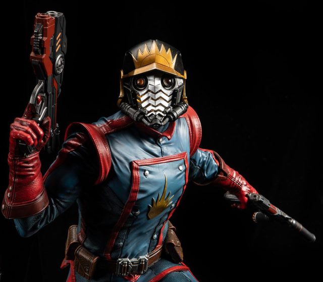 Close-Up of XM Star-Lord Statue