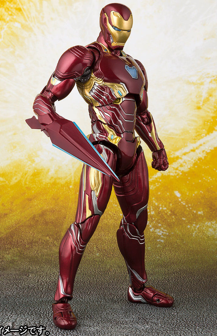 Marvel S.H.Figuarts Avengers Infinity War Iron Man Mark 50 Action Figure for sale online 