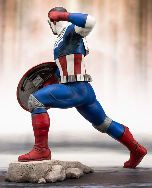 Kotobukiya Avengers Sam Wilson Captain America ARTFX+ Statue 2019