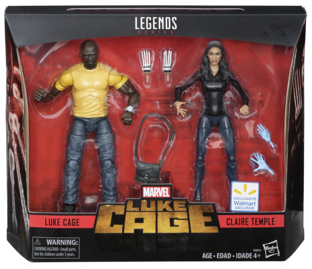 Marvel Legends Luke Cage Claire Temple Packaged