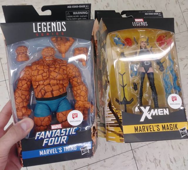 Marvel Legends Thing and Magik Figures Released