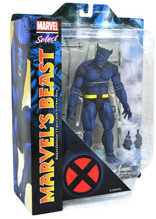 Marvel Select Beast Figure Packaged