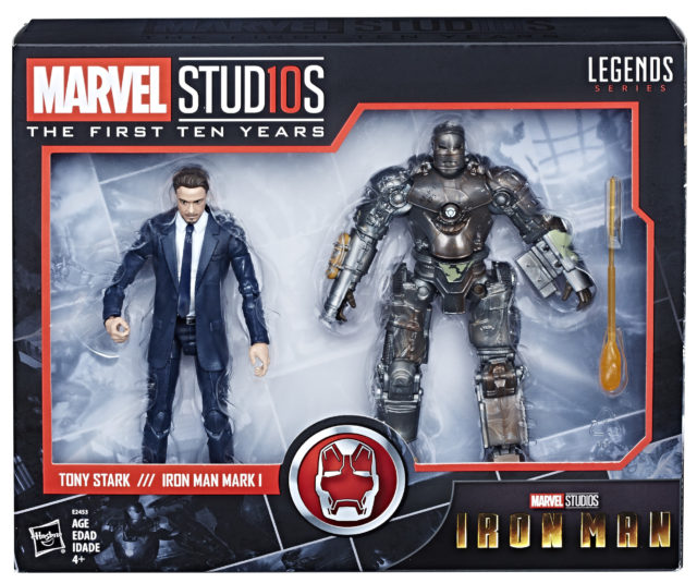 Marvel Studios Legends Tony Stark Iron Man Mark I Set