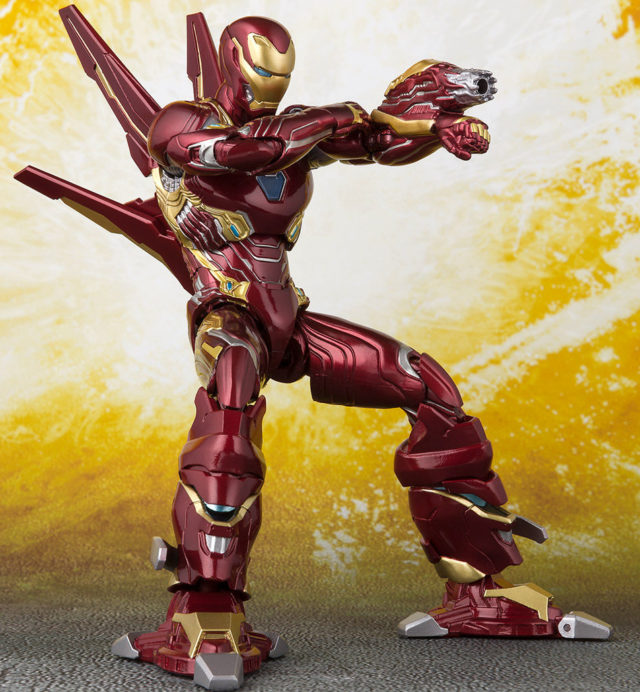 SH Figuarts Iron Man Mark 50 Nano Weapons Set