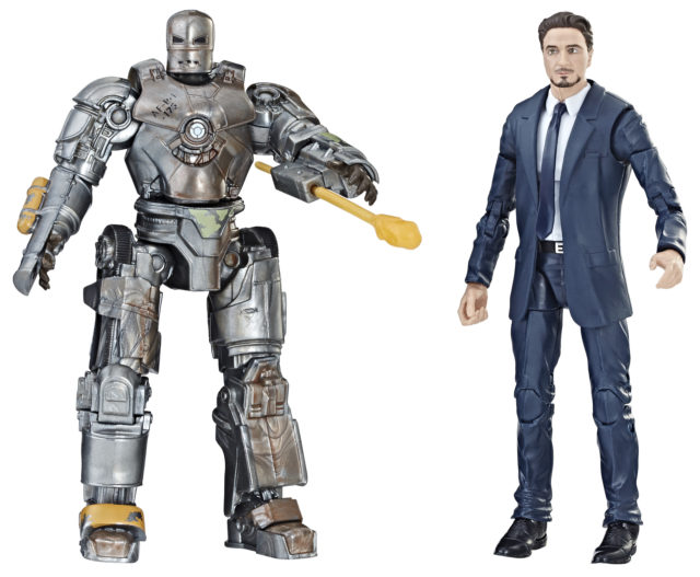 Walmart Exclusive Marvel Legends Iron Man Mark I and Tony Stark Two-Pack