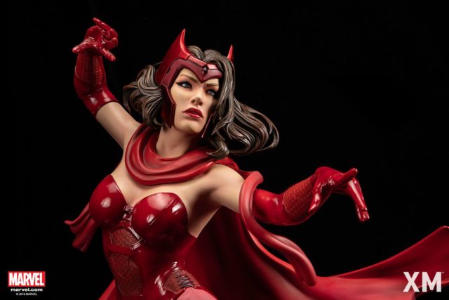 XM Studios Scarlet Witch Statue Close-Up