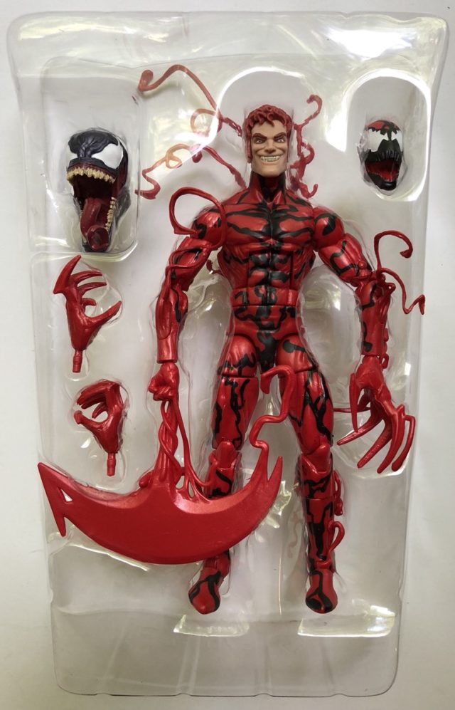 Marvel Legends 2018 Carnage Figure and Accessories