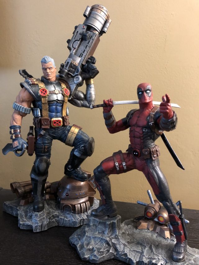 Marvel Premier Collection Cable and Deadpool Review Photos