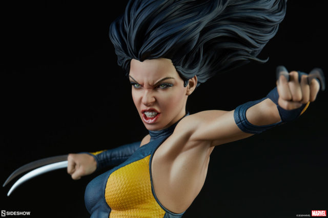 Close-Up of X-23 Sideshow Premium Format Figure Head