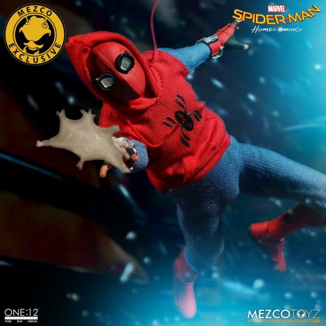 Homemade Suit Spider-Man ONE 12 Collective Figure Shooting Webline