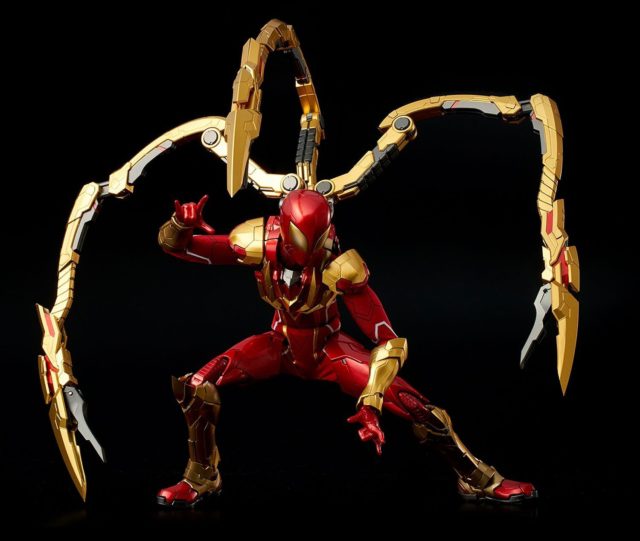 Iron Spider RE EDIT Sentinel Figure Posing