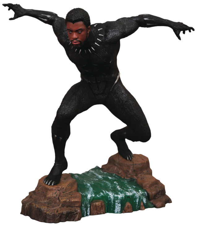 Marvel Gallery Unmasked Black Panther Statue