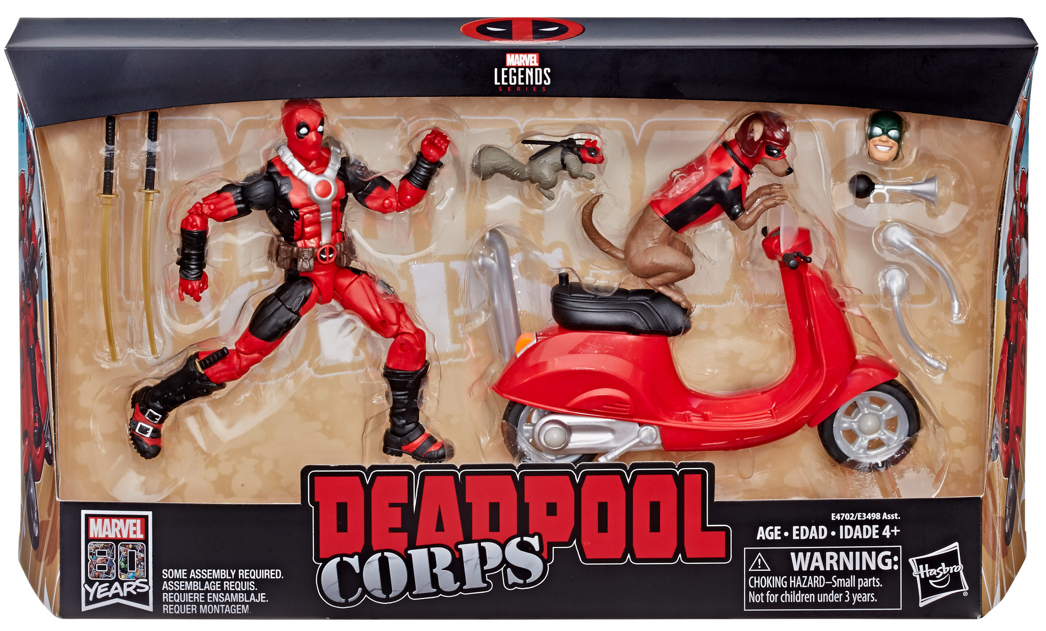 Marvel Legends Loose Hydra Bob head From Deadpool Corps Scooter Set 