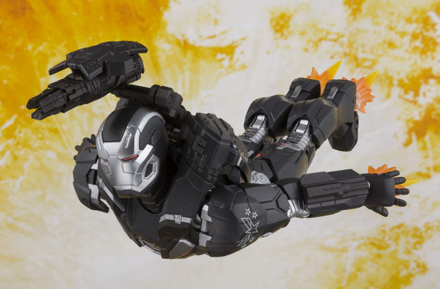 SH Figuarts Infinity War War Machine Figure Flying