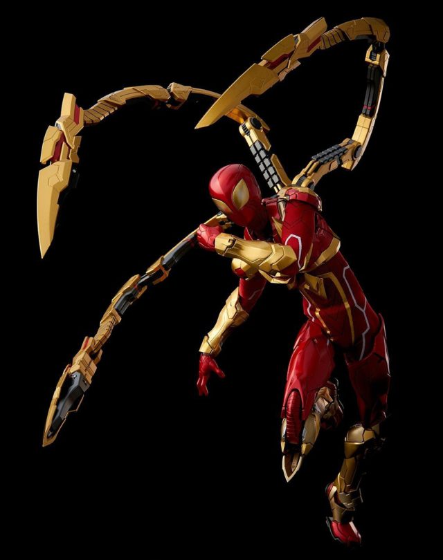 Sentinel Spider-Man Iron Spider REEDIT Figure Running Pose