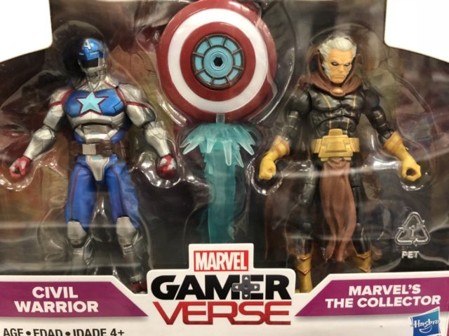 Close-Up of Marvel GamerVerse Civil Warrior vs. The Collection Two-Pack