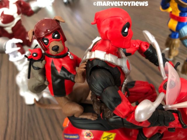 Marvel Legends Deadpool Squirrelpool Dogpool on Scooter Set